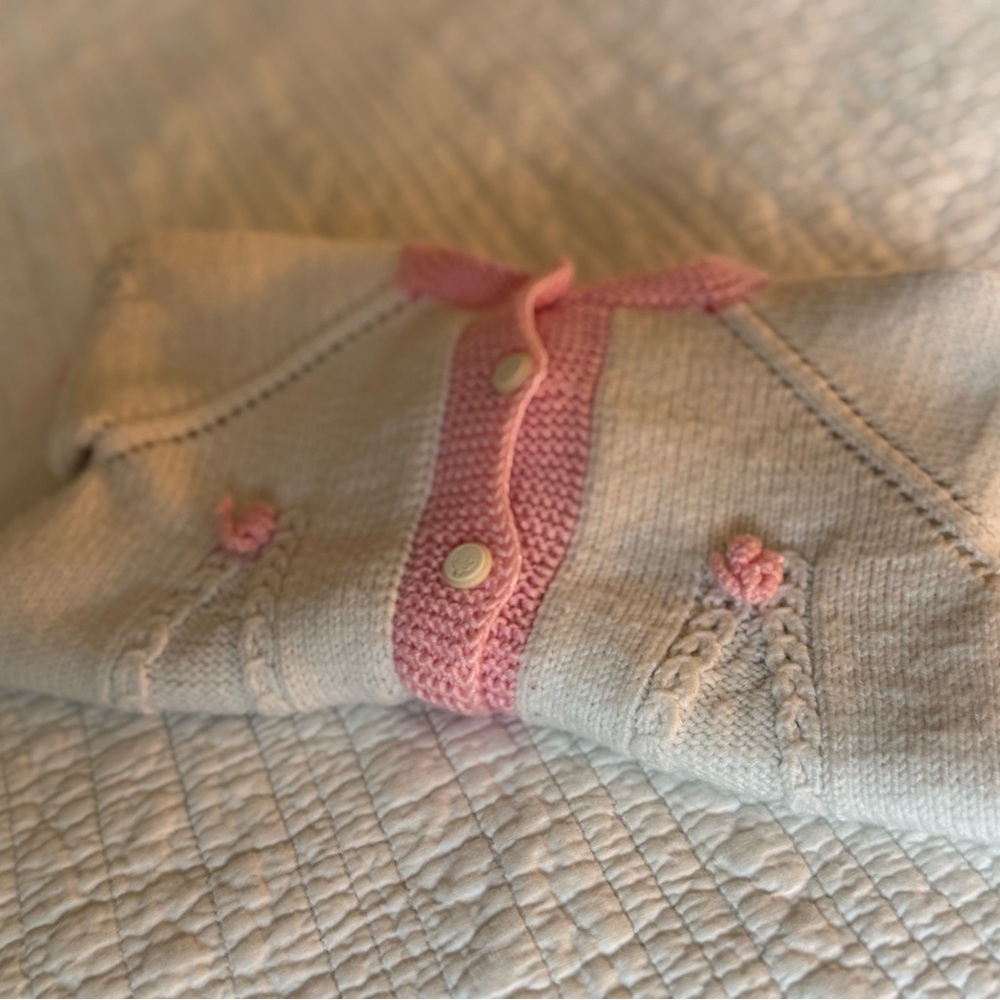 Vintage baby sweater
